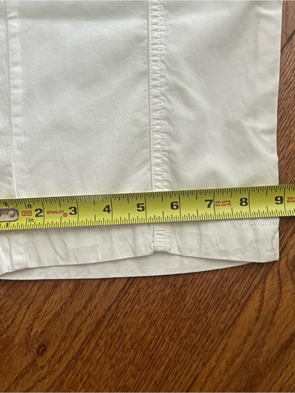 Lauren Ralph Lauren Cotton White Pants Size 18W Classic Plus Size Trouser EUC - Picture 9 of 13